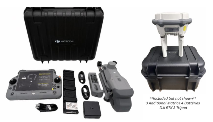 DJI Matrice 4E Precision Mapping &amp; Surveying Bundle
