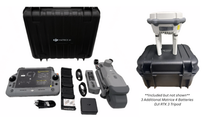 DJI Matrice 4E Precision Mapping &amp; Surveying Bundle