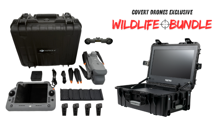 DJI Matrice 4T Thermal Enterprise Wildlife Bundle