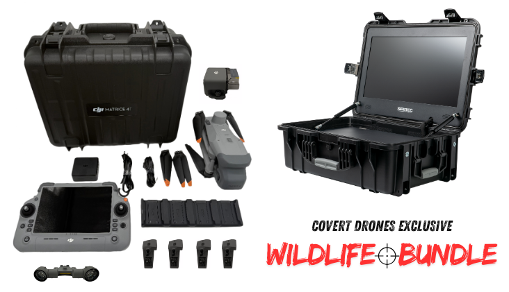 DJI Matrice 4T Thermal Enterprise Wildlife Bundle