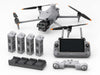 DJI Matrice 4T thermal drone spotlight bundle with remote controller, four batteries, charging hub, and dual-light spotlight accessory.