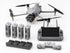 DJI Matrice 4T thermal drone spotlight bundle with remote controller, four batteries, charging hub, and dual-light spotlight accessory.