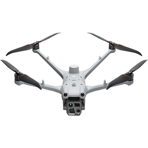 DJI Matrice 4TD thermal enterprise drone front view with multi-sensor gimbal