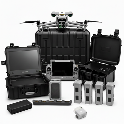 DJI M4T Spotlight + AS1 Speaker + Monitor Variant