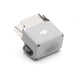 Top view of DJI AS1 Speaker showcasing compact design and mounting bracket for Matrice 4 Series drones