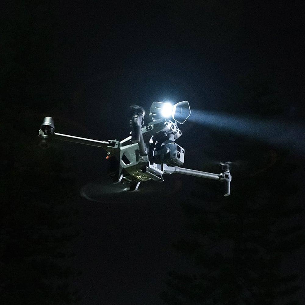 CZI LP12 Illuminator: Advanced Speaker Spotlight Combo for DJI Matrice 30 Series - Covert Drones